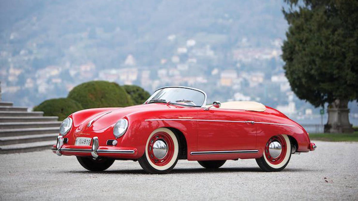 Iconic 1955 Porsche 356 Speedster At Auction For Sale