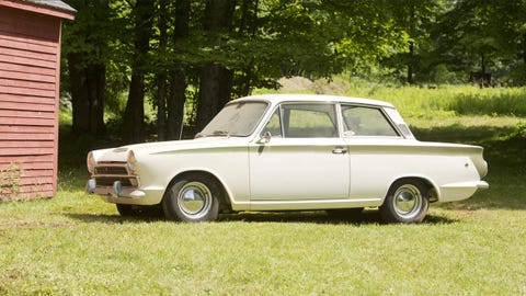1966 Lotus Cortina Mk 1 Auction Stan Hallinan Barn Find At Pebble
