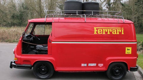 Ferrari Movie Renault Van Auction Rush Team For Will Smith Clic Car Specialist From Silverstone Auctions Had This To Say About The Bespoke Van With Rush Set Thrill Cinema Goers