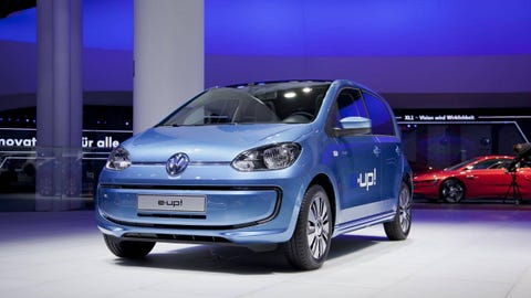 Volkswagen E Up Goes Electric At The Frankfurt Motor Show