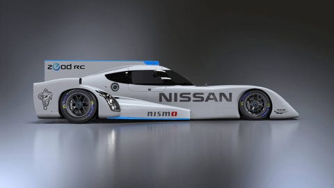 Nissan unveils finalized ZEOD RC Le Mans prototype