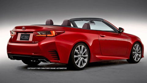 2015 Lexus Rc Convertible First Looks