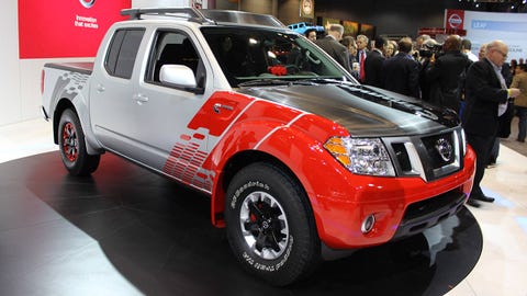 Show Floor Photos Nissan Frontier Diesel Runner Concept