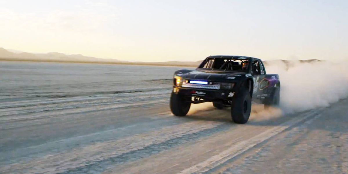 Trophy Truck Land Speed Record - Racing Videos