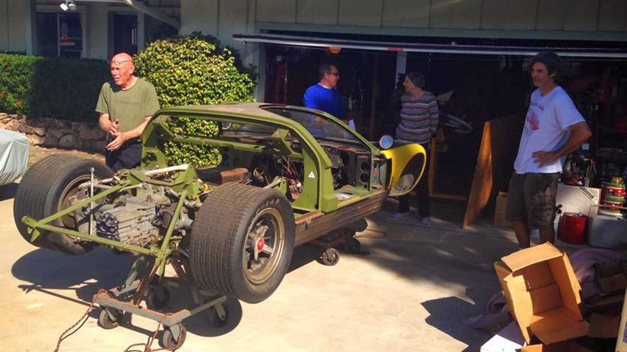 Priceless Ford Gt40 Found Buried In Junk Filled Garage