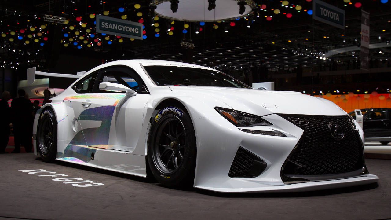 Lexus Debuts Race-ready RC F GT3 In Geneva