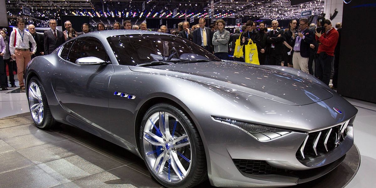 The Maserati Alfieri Concept sounds raw at start-up