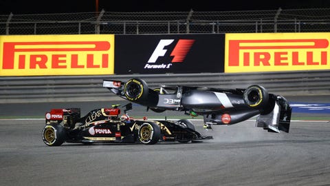 A Flying Car And Another Mercedes Sweep At Bahrain Formula 1 Forget The Noses Noises 2017 Bahrain Grand Prix Fixed All Of It And When Checkered Flag Waved Was Lewis Hamilton Atop Podium