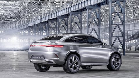 Mercedes Benz Concept Coupe Suv First Looks