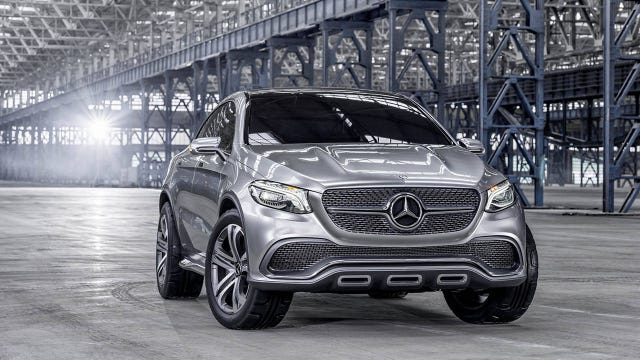Mercedes Benz Concept Coupe Suv First Looks