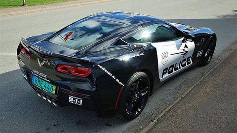 Chevrolet Corvette C7 Swedish Cop Car - Car Culture