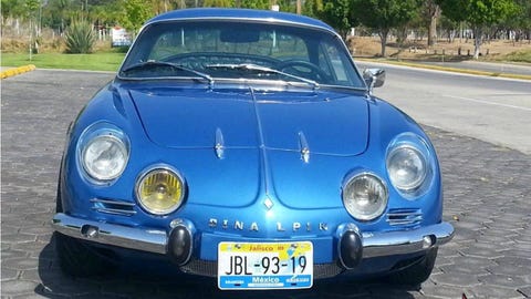Mexican Built French Dinalpin A110 Renault Car Culture