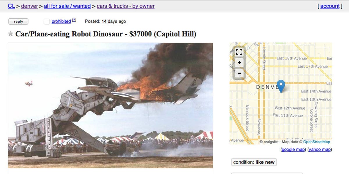 This Is The Craigslist Ad Of The Year