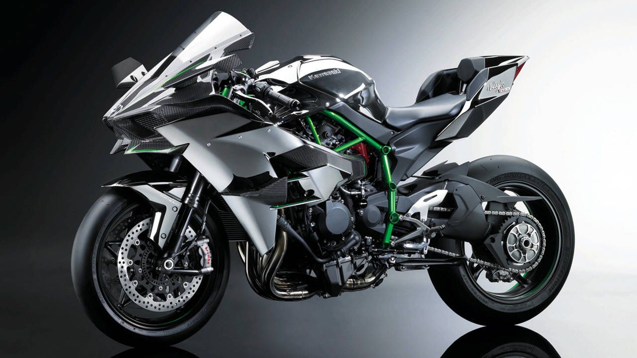 forklædt Hilsen Stoop The Kawasaki Ninja H2R is the poster child of 2-wheeled insanity