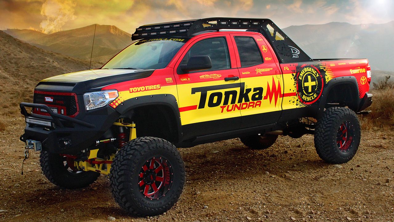 Toyota Tonka Tundra is a grown-up toy 