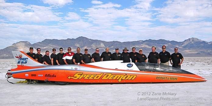 New World Speed Record for a Piston-Engined Car – 439 mph