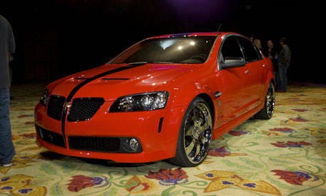 2007 Sema Show Pontiac G8 Unique Special Edition
