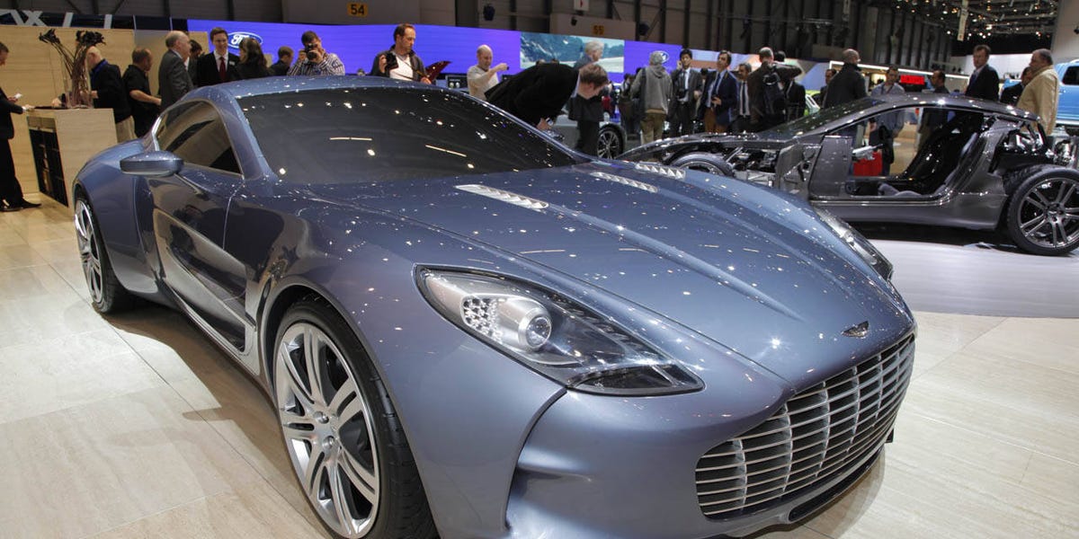 Aston Martin One 77 Revealed Aston Martin One 77 Revealed