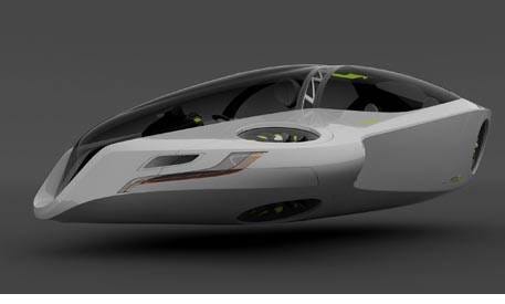 Honda S Hovering Concept Car