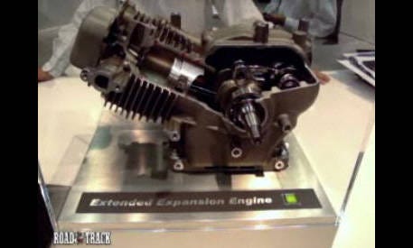 Atkinson Cycle Video Engine For Hybrid Vehicles Image