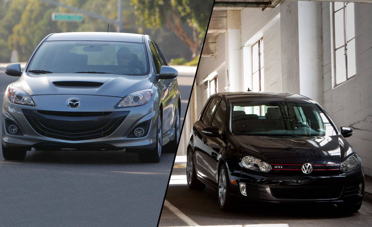 Volkswagen gti vs mazdaspeed 3 Volkswagen gti vs mazdaspeed 3