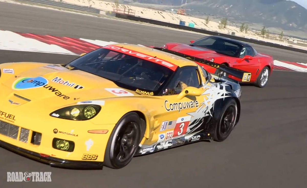Chevrolet Corvette z06 track