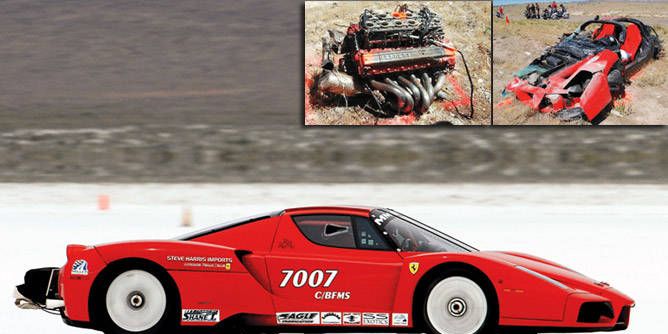 Ferrari Enzo Fastest Ferrari Ever Is Crashed And Re Built Hitting 238 780 Mph Roadandtrack Com