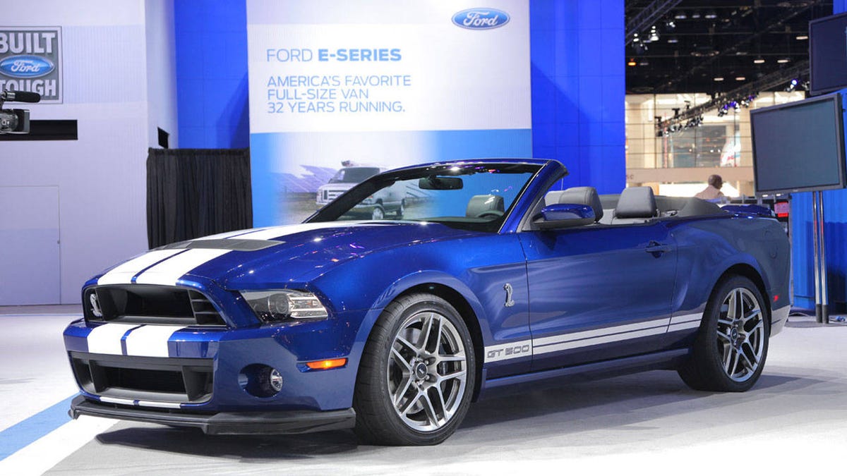 2013 Ford Shelby Gt500 Convertible Pictures Specs And Details