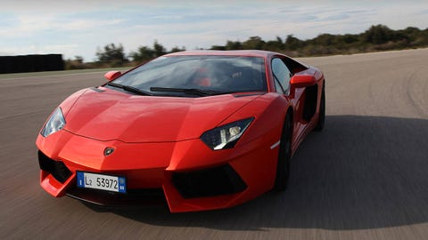 2012 Lamborghini Aventador Lp700 4 Road Test Lambo Aventador Test