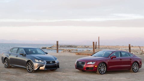 Audi A7 3 0 Tfsi Quattro Vs Lexus Gs 350 F Sport