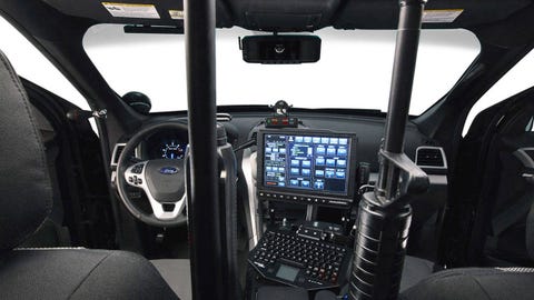 2012 Ford Police Interceptor With Bullet Proof Doors And