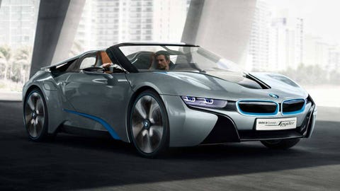 Bmw I8 Concept Spyder Photos And Technical Specs Bmw I8 Concept Spyder Photos And Technical Specs