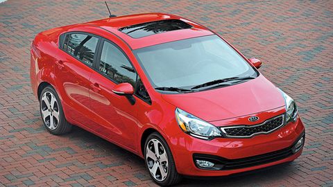 12 Kia Rio Sedan Photos Specs Price And Review