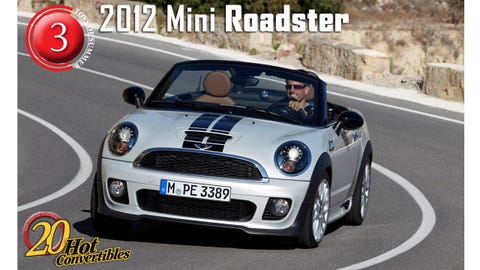 2012 Mini Roadster Is Front Drive Nirvana 20 Hot New Convertibles