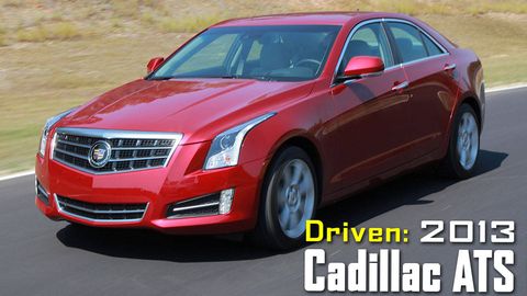 2013 Cadillac Ats Review Specs Photos And Action Video