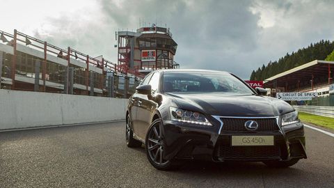 13 Lexus Gs 450h F Sport Review Price Photos And Specs Sporty Hybrid From Lexus Roadandtrack Com