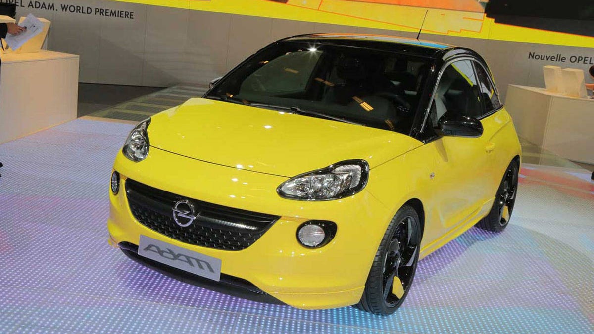 13 Opel Adam Could Come To The Us As A Buick 12 Paris Auto Show Roadandtrack Com