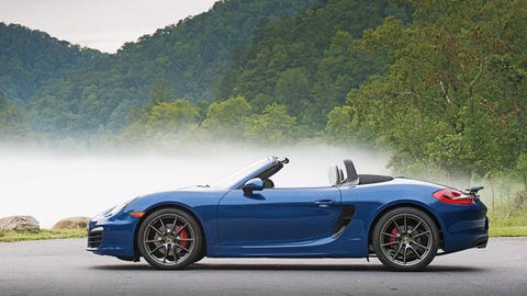 13 Porsche Boxster S Road Test