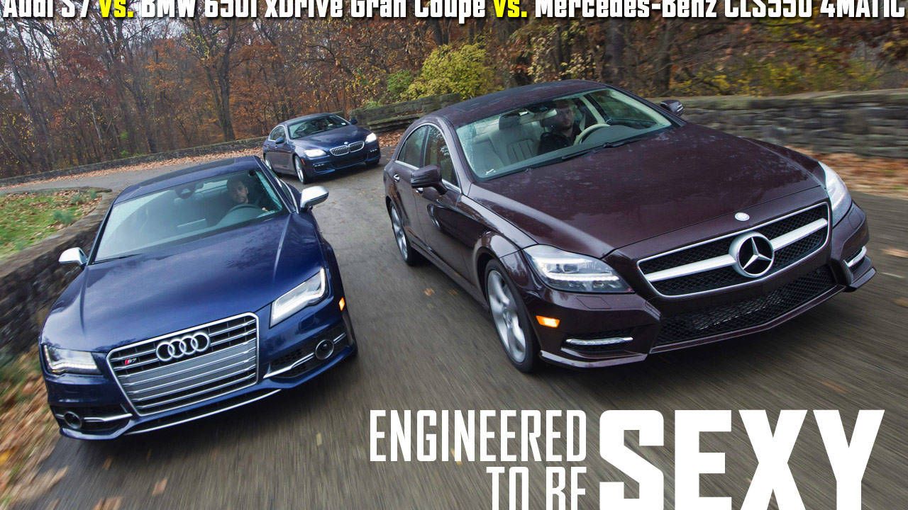 2013 Audi S7 Vs 2013 Bmw 650i Xdrive Gran Coupe Vs 2013 Mercedes