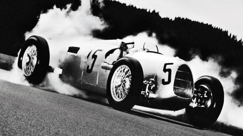 Image result for auto union grand prix race cars hitler and porsche image