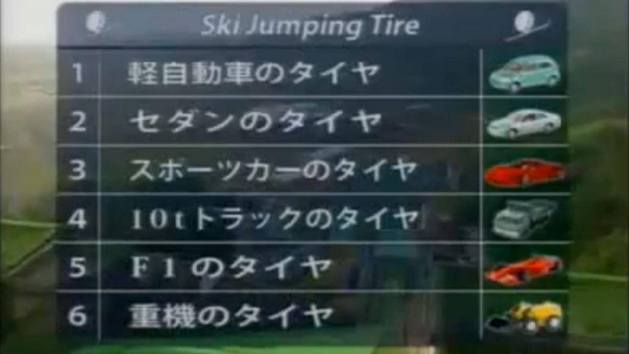 Video Ski Jumping Tire within Ski Jumping Tire
