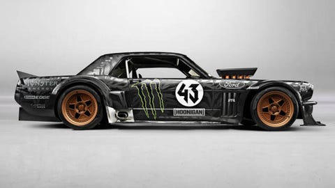 An 845 Hp Awd 1965 Mustang Is How Ken Block Wins Everything