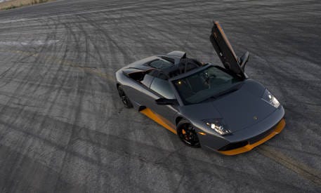 2010 Lamborghini Murcielago Lp650 4 Roadster Limited Edition It is mostly notable for its engine output increase to 641 bhp (650 ps), its unique grigio telesto paint, and its orange headlights. lp650 4 roadster limited edition