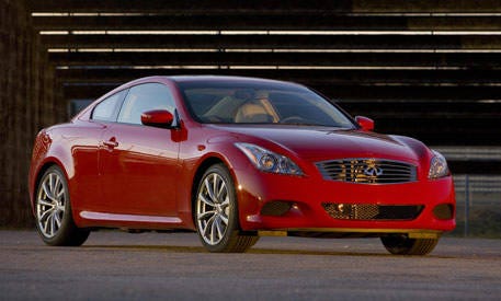 Top 20 New Cars For 2008 Infiniti G37 Coupe