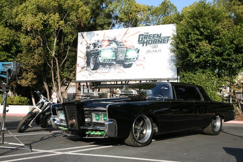 Green Hornet Inside The Black Beauty