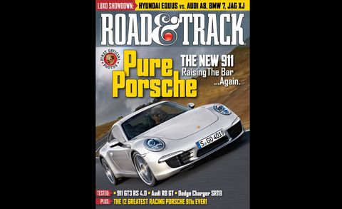 road  track october 2011 cover