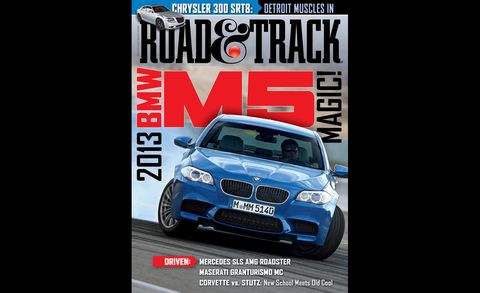 road  track december 2011 cover