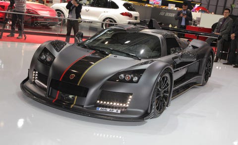 Gumpert Apollo асфальт 5