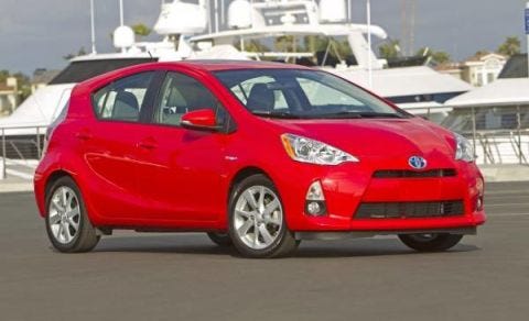 Prius C Doesn T Make The Grade For Consumer Reports 2017 Toyota Prius C