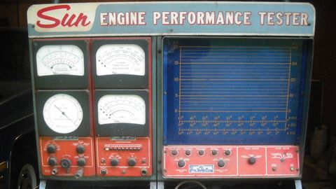 vintage diagnostic machines